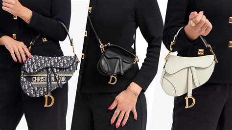 dior saddle bag size comparison|genuine Dior saddle bag.